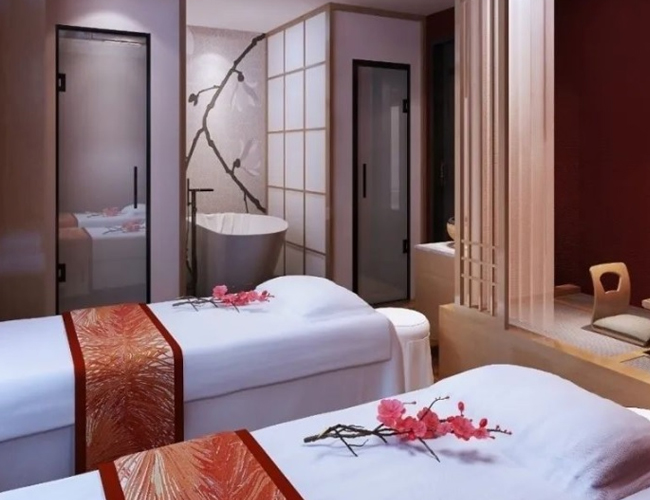 天津和平高端会所桑拿环境展示（九）快乐驿站，体验水疗